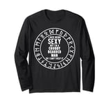 Retro Don't Hate Me Because I'm A Sexy Bearded Chubby Man Long Sleeve T-Shirt