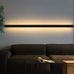 ZMH - Applique murale led intérieur - moderne 100CM 34W couloir haut et bas blanc chaud couloir lumière salon lumière noir lit lumière applique