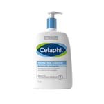 Cetaphil Gentle Skin Cleanser, 1L, Face & Body Wash, For Normal To Dry Sensitive Skin, With Niacinamide & Glycerin, Soap Free