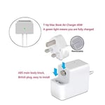 BakPow Macbook Air charger，45W T-Tip Power Adapter Charger Compatible with Mac