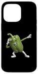 Coque pour iPhone 14 Pro Max Poivron vert réaliste