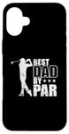 Coque pour iPhone 16 Plus Best Dad par Golf Trendsport Balle de golf