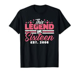 Sweet Sixteen 16th Birthday - Teen Girl Sweet 16 T-Shirt