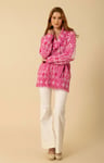 Capri Cardigan Short - Pink