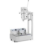 Royal Catering Andrahandssortering Churros-maskin - 3 l 2 x 2500 W Rostfritt stål