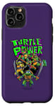 Coque pour iPhone 11 Pro Teenage Mutant Ninja Turtles: Mutant Mayhem Retro Group