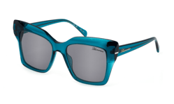 Lunettes de Soleil Blumarine SBM832S 0U36 BLU/PETROLIO LUCIDO 54/18/140 Femme