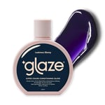 Glaze Super Gloss Colour Conditioning Hair Gloss – Like a Tinted Moisturiser for Dark Brown/Black Hair – Boosts Colour, Repairs the Look of Damage & Adds Mirror Shine – Lustrous Ebony, 190 ml