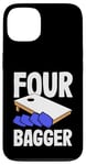 Coque pour iPhone 13 Planche Four Bagger Cornhole Fun Sport Vibes