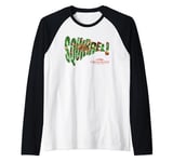 National Lampoon's Christmas Vacation Squirrel Tree Raglan Baseball Tee