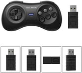 Contrôleur De Manette De Jeu Sans Fil Bluetooth 8bitdo M30 Pour Sega Genesis Mega Drive Style Pour Nintendo Switch Pc Mac Steam Games