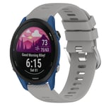 Garmin Forerunner 255S Urrem i silikone, 18mm - Grå