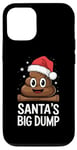 Coque pour iPhone 12/12 Pro Santa's Big Dump - Xmas Funny Pajamas Christmas Poop