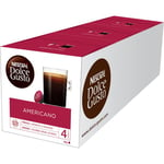 Dolce Gusto Caffè Americano -kahvikapseli, 16 kpl, 3-PACK