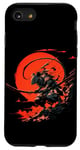 iPhone SE (2020) / 7 / 8 Samurai Mouse Japanese Warrior with Katana Sword Case