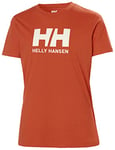 Helly Hansen Women's W Hh Logo T-shirt Shirt, Terracotta, L UK