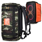 For JBL PARTYBOX 110 310 1000/On-the-Go Speaker Case Camouflage /Black Backpack