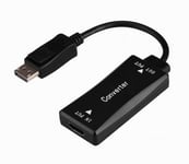 CABLEXPERT Active 4K 30Hz HDMI female to DisplayPort male adapter cable, 0.15m, black brand