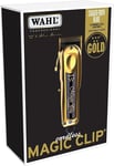 Wahl Professional 5-Star Cordless Magic Clip in Gold Pro Hair Clippers NEW!