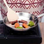 Saute Pan Cookware Non-Stick Fry Pan Stainless Steel for Induction Cooker Oven