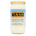 TIANA Fairtrade Organic Raw Extra Virgin Coconut Oil, Voted UK no.1 for Skin, Hair and Cooking, 750ml