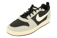 Nike Court Borough Low Prem Mens Grey Black Trainers - Size UK 11.5