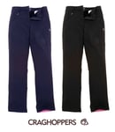 Craghoppers Kiwi Winter Mens Cargo Walking Lined Trousers Black 40w X 33"leg