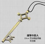 Attack on titan key necklace