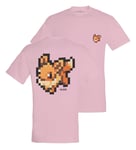 Pokémon - Pixel Eevee - T-paita