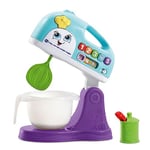 VTech - V-Mix, Mon Robot Pâtissier Magique, Mixeur Blender Cuisine Enfant, Dinette Interactive, 18 Pièces et Accessoires de Jeu, Cadeau Enfant Fille et Garçon de 2 Ans à 6 Ans - Contenu en Français