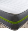 Starlight Beds – Single Mattress. Hybrid 8 inch Deep Single Eco Friendly Mattress with Memory Fibre and Springs. 3ft x 6ft3 (STARLIGHT 05)