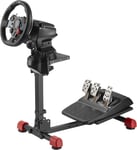 Wheel Stand Gt - Support Universel Pour Volant, Pédalier Et Boite De Vitesse Compatible Avec Tous Les Produits Logitech, Thrustmaster Et Fanatec. Simulation Automobile Et Simracing Setup.