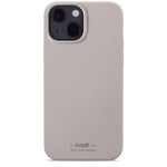 Holdit iPhone 13 Silicone Case, Taupe