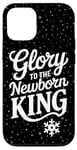 iPhone 12/12 Pro Glory To The Newborn King Nativity Scene Jesus Christian Case