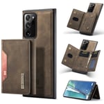 Samsung Galaxy Note 20 Ultra      Magnetic Wallet    Coffee