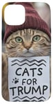 Coque pour iPhone 15 Plus Cats For Trump