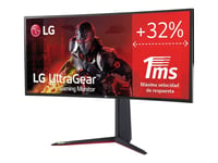 Lg Ultragear 34Gn850p-B - Led-Skärm - Spel - Böjd - 34" (34" Visbar) - 3440 X 1440 Uwqhd @ 144 Hz - Nano Ips - 500 Cd/M² - 1000:1 - Displayhdr 400 - 1 Ms - 2Xhdmi, Displayport