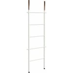 Frost Bukto Ladder håndklestativ, 58x151,5 cm, hvit/kobber