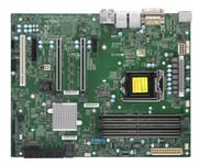 Supermicro X11sca, Intel, Lga 1151 (Stik H4), Intel® Celeron®, Intel® Core™ I3, Intel® Core™ I5, Intel® Core™ I7, Intel® Core™ I9, Intel® Pentium®, 95 W, Ddr4-Sdram, 64 Gb