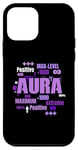 iPhone 12 mini Purple Max Aura Purple Color Graphic Case