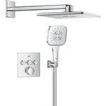 Grohe Grohtherm SmartControl duschset, krom