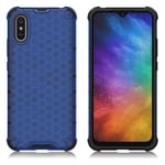 Xiaomi Bofink Honeycomb Redmi 9A kotelot - Sininen Tummansininen