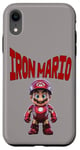 iPhone XR Iron Mario Cartoon Design Case