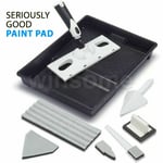 Harris Wall Ceiling Paint Pads Kit Set Corner Edging Emulsion DIY Painting Tools