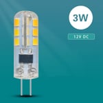 10 st G4 LED-lampor COB LED-lampor VARM VIT 3W 3W varmvit