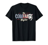 Trump 2024: The Comeback Begins Patriotic Election Support T-Shirt