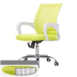 FTFTO Home Accessories Office memory latex spring pad swivel chair simple office staff student home computer chair 3 colors optional 360 degree rotating chair 2