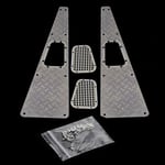 Hood Skid Plate Metal Part For Traxxas TRX4  Defender W016 Model Car