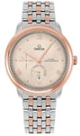 Omega 434.20.41.21.09.001 De Ville Prestige Beige/18 karat rosa guld Ø41 mm