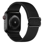 Apple Watch 45mm Series 9 Armband i resår, svart